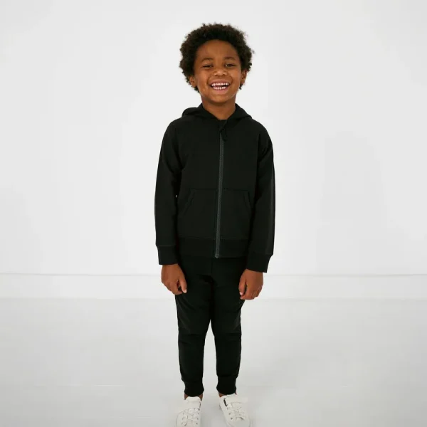 Black Zip Hoodie