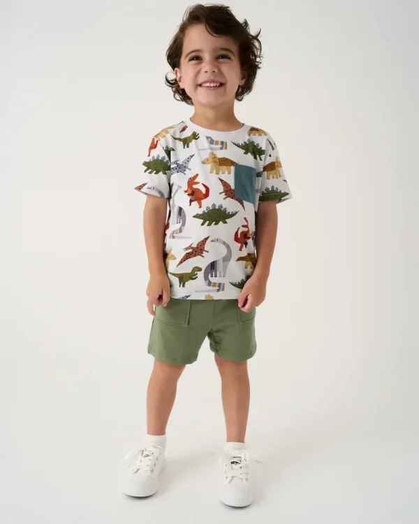 Roar & Explore Relaxed Pocket Tee