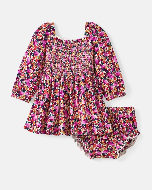 Wildflower Days Smocked Dress with Bloomer