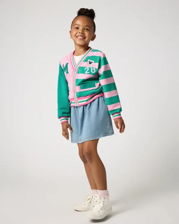 Disney Mickey Mouse Sports Club Varsity Cardigan