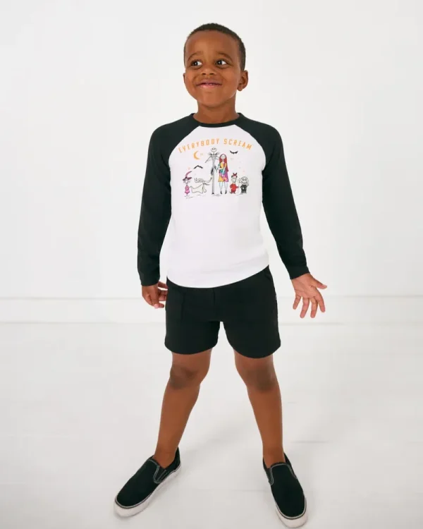 Disney Everybody Scream Raglan Tee