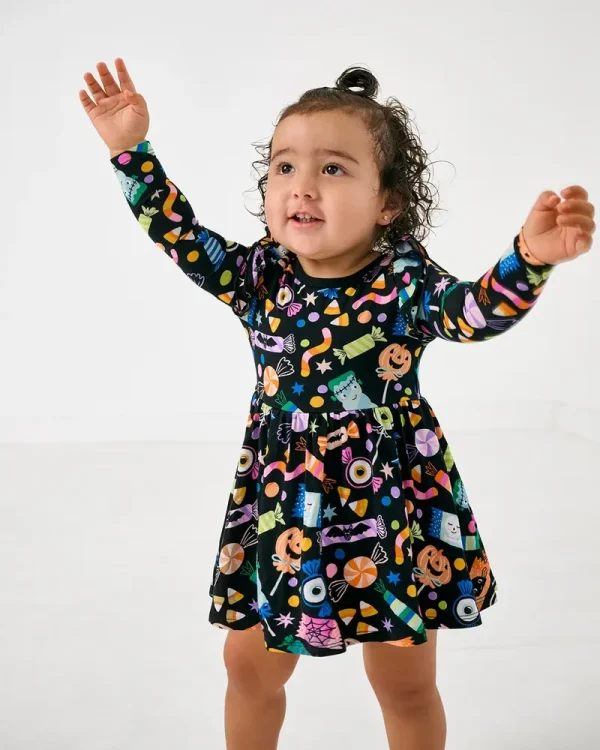 Halloween Haul Flutter Twirl Dress with Bodysuit