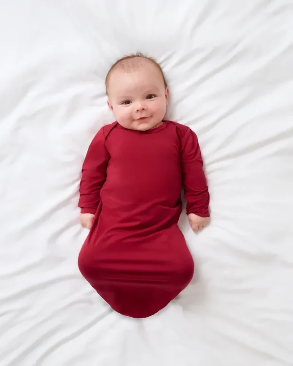 Holiday Red Infant Gown