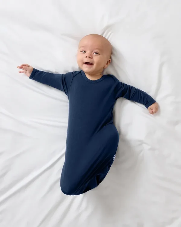 Classic Navy Infant Gown
