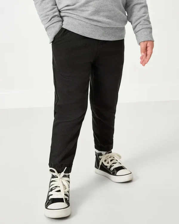 Black Denim Jogger
