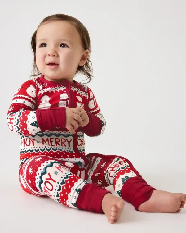 Festive Fair Isle Zippy