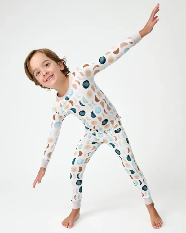 Luna Neutral Two-Piece Pajama Set