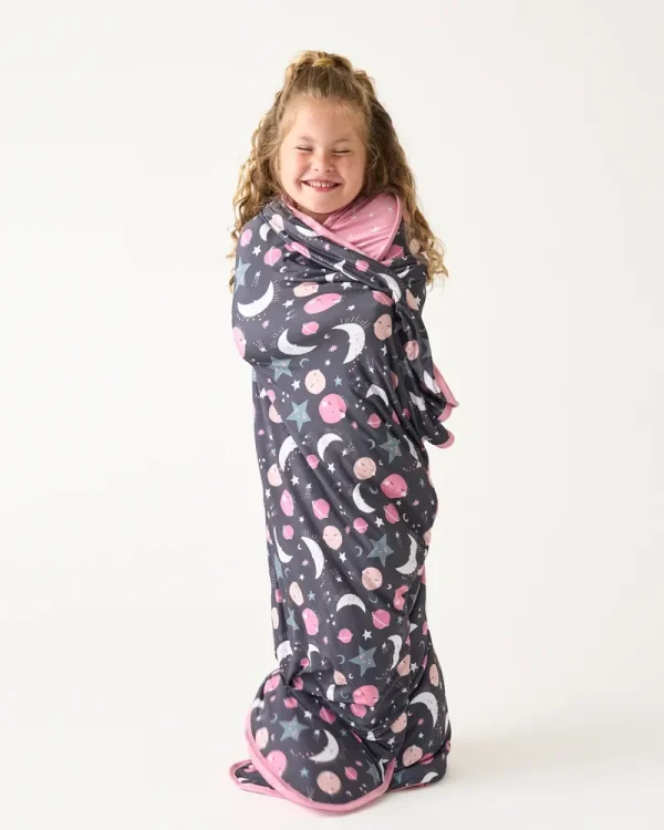 To the Moon & Back Pink Large Cloud Blanket®