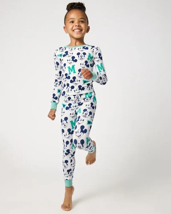 Disney Varsity Mickey Mouse Two-Piece Pajama Set