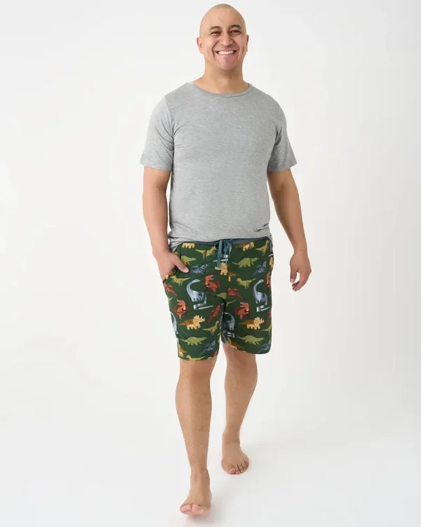 Roar & Explore Green Men's Pajama Shorts