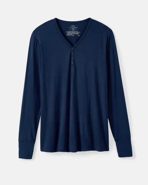 Classic Navy Women's Pajama Top