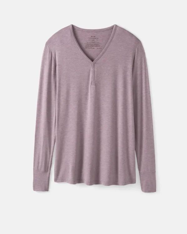 Heather Smokey Lavender Women's Pajama Top