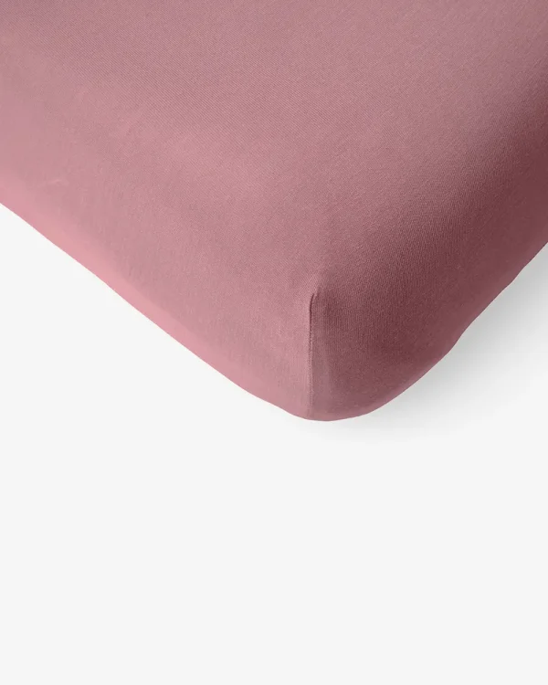 Rosewood Fitted Mini Crib Sheet