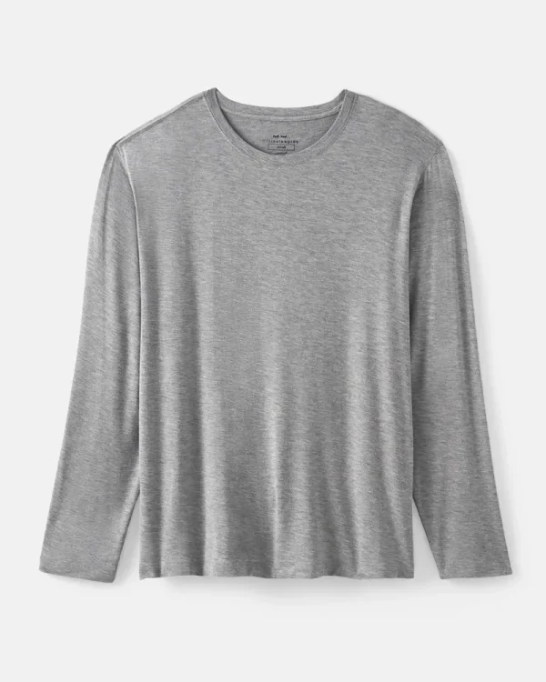 Heather Gray Men's Pajama Top