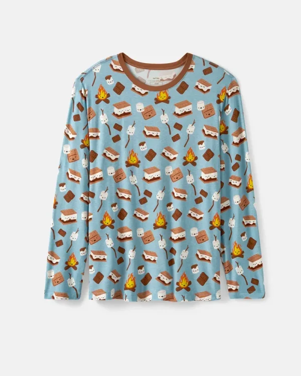 S'mores Galore Men's Pajama Top