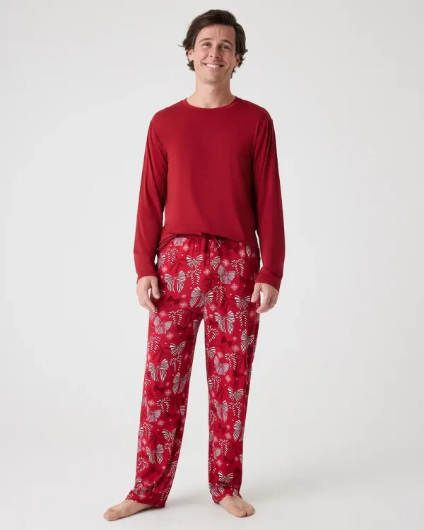 Holiday Bows Men's Pajama Pants