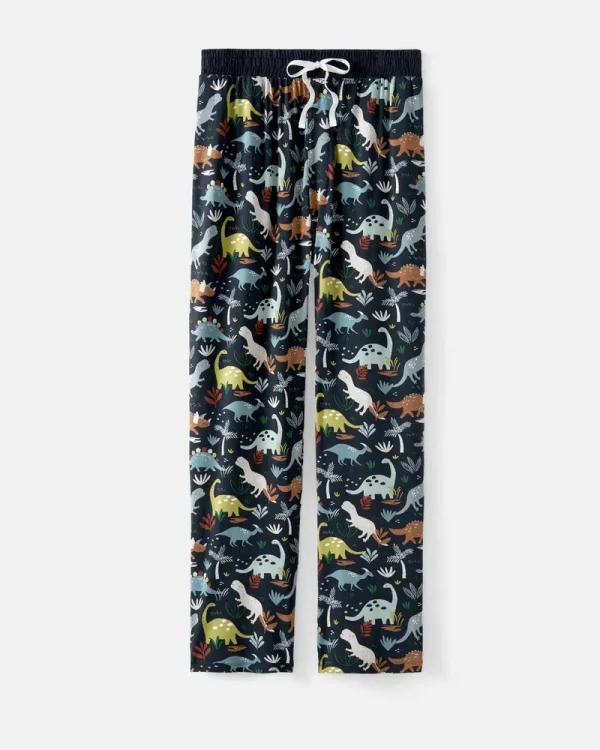 Jurassic Jungle Navy Men's Pajama Pants