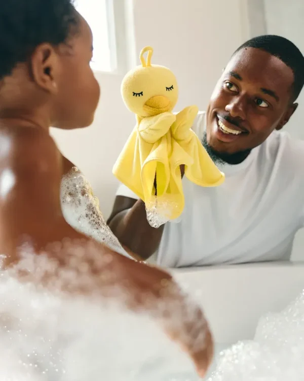 Goldie the Ducky Puppet Washcloth