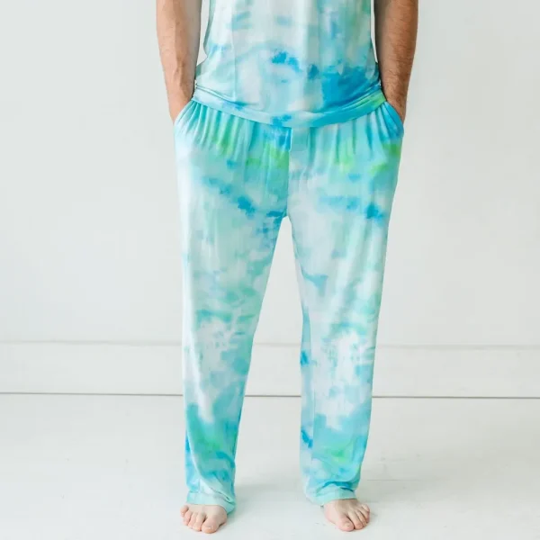 Tidepool Watercolor Men's Pajama Pants